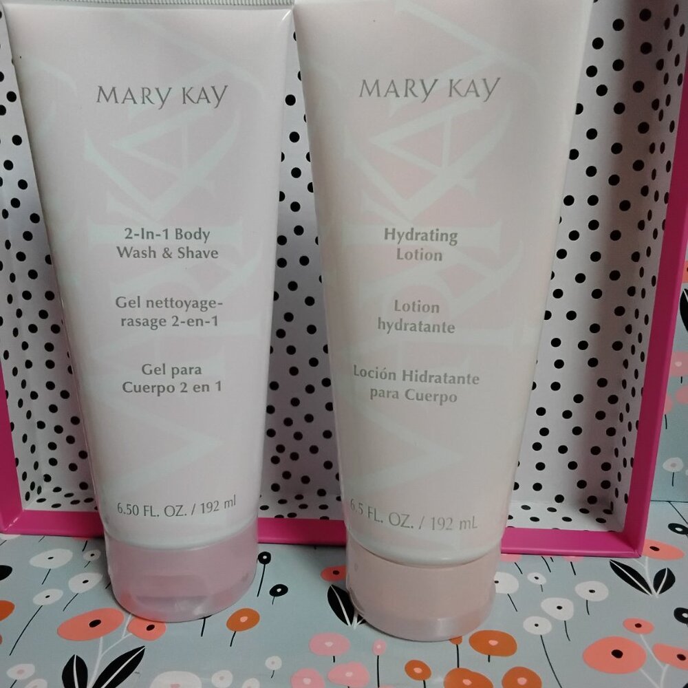 Brand New MaryKay 2 in 1 Body Wash & Shave Plus Hydrating Lotion! - Picture 2 of 2